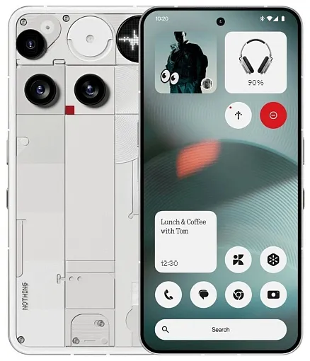 Смартфон Nothing Phone 3 12/256 ГБ, белый