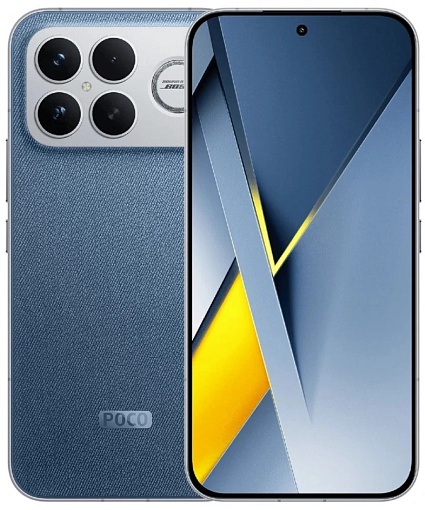 Смартфон Xiaomi POCO F8 Ultra 12/512 ГБ, синий