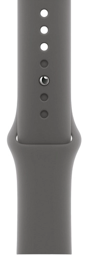 Apple Watch Series 11 42 мм, «серый космос», ремешок темно-серого цвета, размер S/M